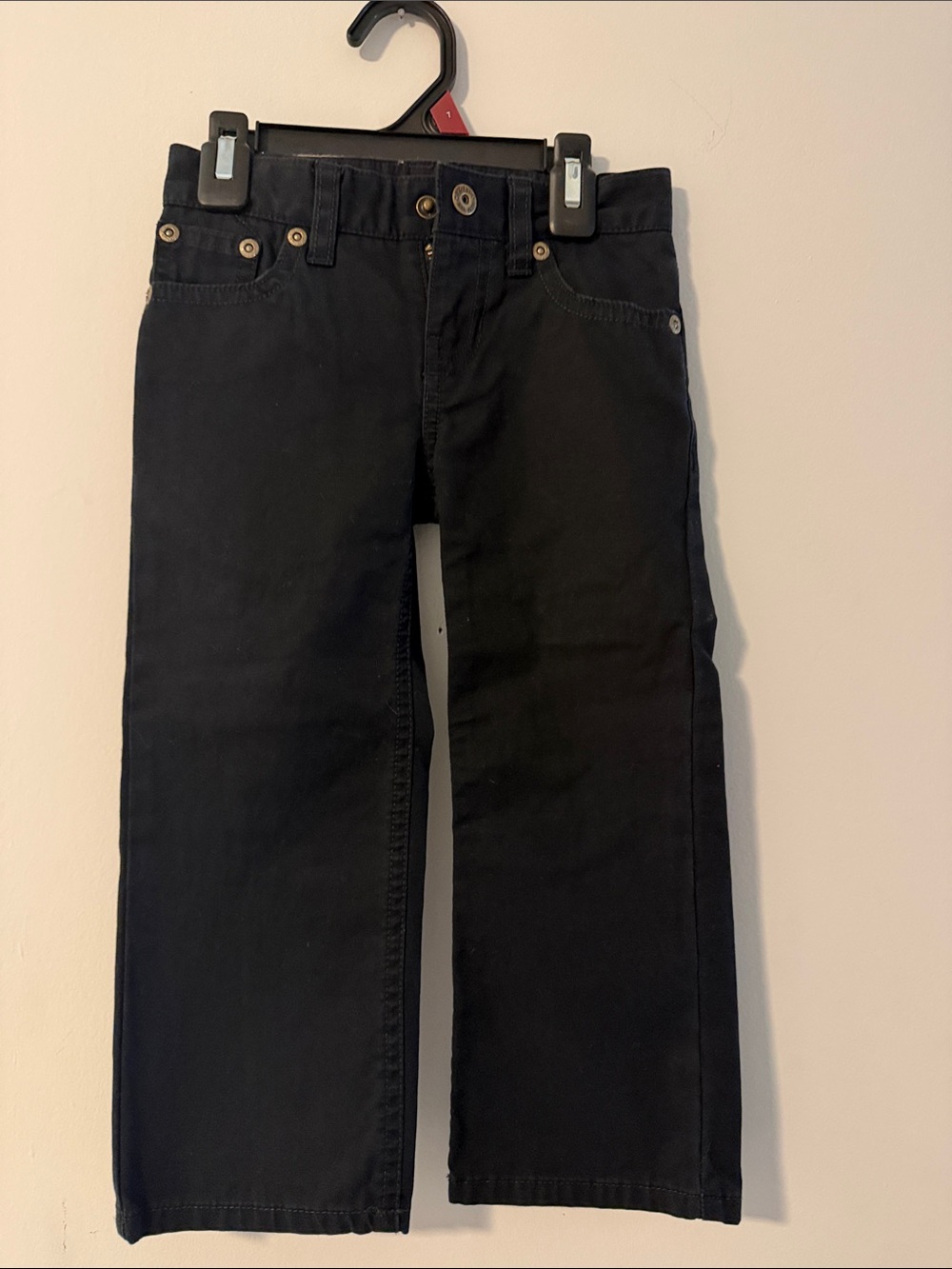 Polo by Ralph Lauren Kids Black Straight-Leg Jeans